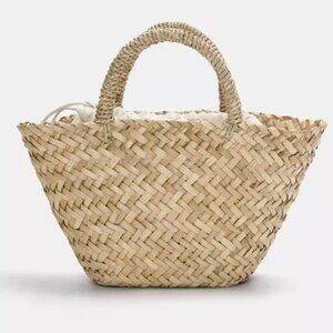 Pull&Bear mini straw bag